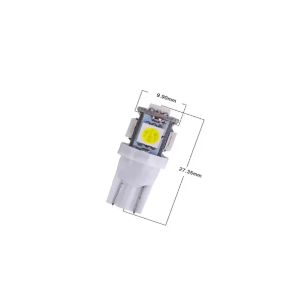 Bombilla LED P.Tip 23-OFF ROAD: 5050 5 SMD/12V/3W/500LM/IP65-Resistente al agua