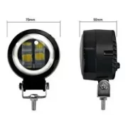 Proyector LED P.TIP 26-OFF ROAD: 3&amp;quot;/20W /12V-24V/3.000 LM/ IP 68-Resistente al agua