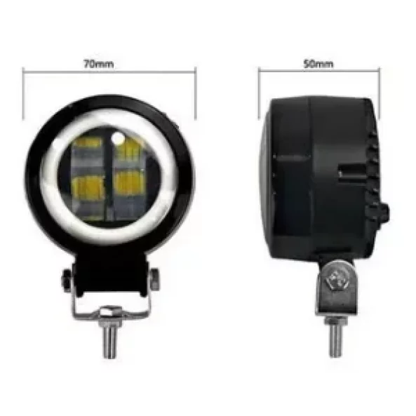 Proyector LED P.TIP 26-OFF ROAD: 3&amp;quot;/20W /12V-24V/3.000 LM/ IP 68-Resistente al agua