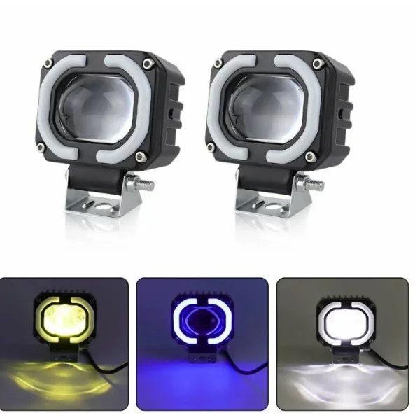 Proyector LED P.TIP 45-OFF ROAD: 4&amp;quot;/25 w /12V-24V/ IP 67 Resistente al agua
