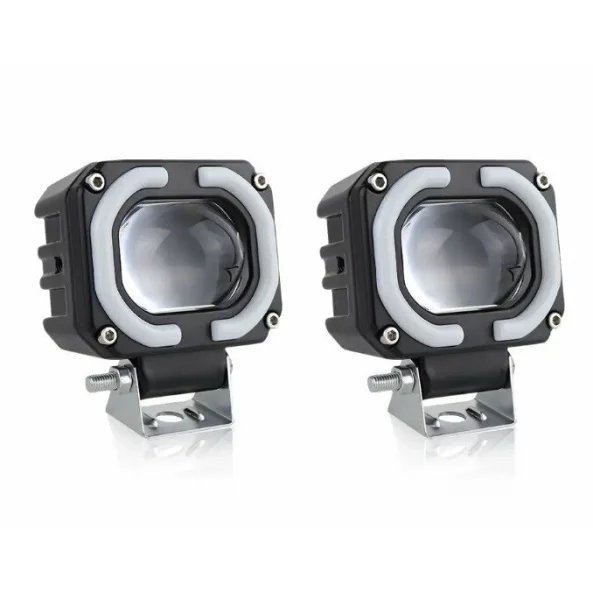 Proyector LED P.TIP 45-OFF ROAD: 4&amp;quot;/25 w /12V-24V/ IP 67 Resistente al agua