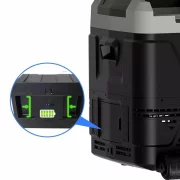 Автохладилник с компресор Smart Cooler, с Bluetooth, двойна зона на охлаждане, капацитет 60L, вградена батерия, включена еко такса.
