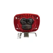 LED проектор P.TIP 42 червен-OFF ROAD: 4&amp;quot;/30W /12V-24V/ IP 67 Водоустойчив
