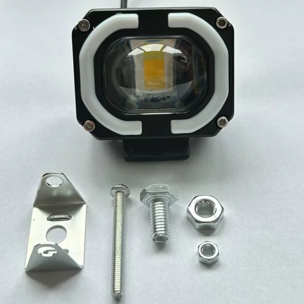 Proyector LED P.TIP 45-OFF ROAD: 4&amp;quot;/25 w /12V-24V/ IP 67 Resistente al agua