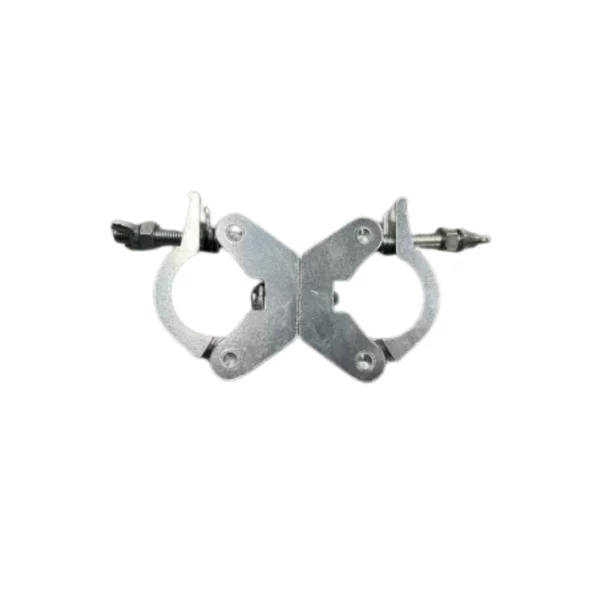 Anillas dobles de aluminio para andamios.