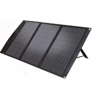 Panou solar portabil 100W, pliabil in 3 bucati, IP65 cu alimentare directă pentru frigidere auto, flexibil, pentru cabane, rulote, cort, camping