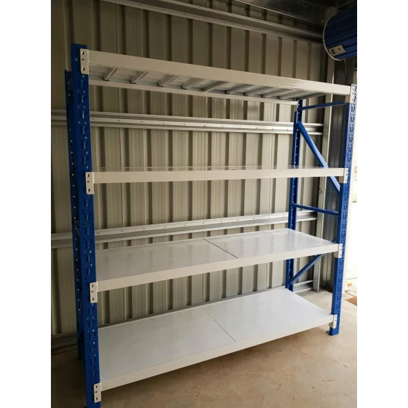 Професионален рафт за съхранение L2000x600xH2000, 800 кг