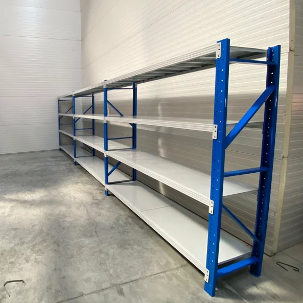 Професионален складов стелаж  L5800x600xH2000, 2400 кг.