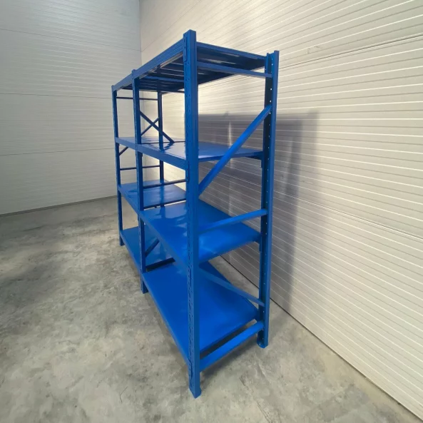 Професионален рафт за съхранение L2000x600xH2000, 1600 кг
