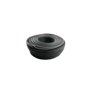 Cable solar fotovoltaico, 1000 V, espesor 4 mm, precio/m, negro, vendido en múltiplos de 25 m