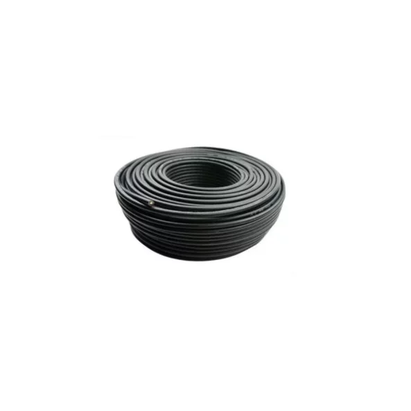 Cable solar fotovoltaico, 1000 V, espesor 4 mm, precio/m, negro, vendido en múltiplos de 25 m