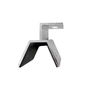 Abrazadera panel sándwich 75 mm +EPDM+4 tornillos autoperforantes