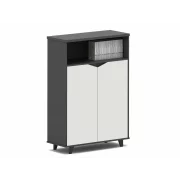 Corp mobilă birou cu 2 usi  / comodă cu 2 usi si spatiu de bibliotecă ,design modern și elegant ,calitate premium , dimensiuni 800*400*1200