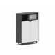 2 ajtos irodabutor / 2 ajtos komod es konyvespolc, modern es elegans design, premium minoseg, 800*400*1200 meretek