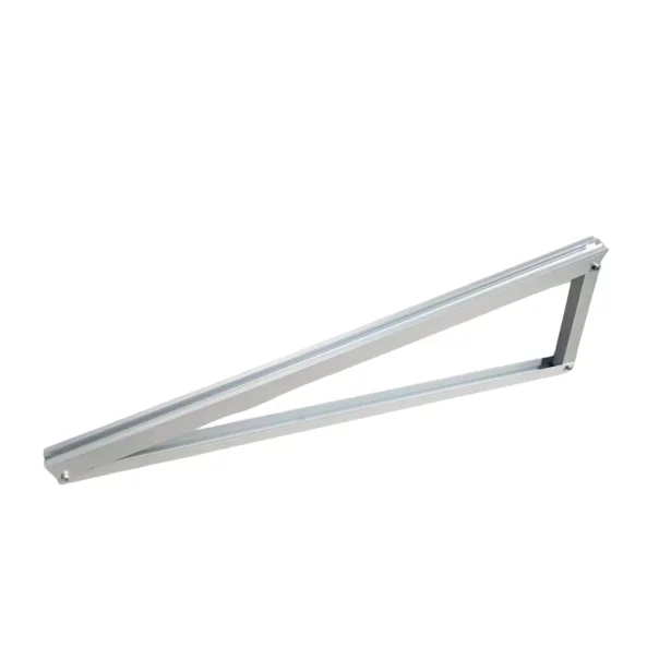 Aluminium rogzito haromszog fotovoltaikus panelekhez L1200, 15 fokos szog