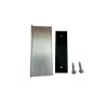 Minicarril 120 mm, altura 50 mm con tira protectora de goma y 2 tornillos autoperforantes 6,3*25