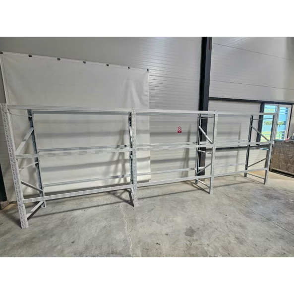 Raft profesional alb pentru depozitare anvelope L5800xl600xH2000, 1800 kg