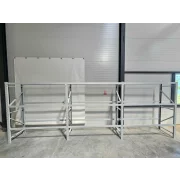 Raft profesional alb pentru depozitare anvelope L5800xl600xH2000, 1800 kg