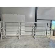 Raft profesional alb pentru depozitare anvelope L5800xl600xH2000, 1800 kg