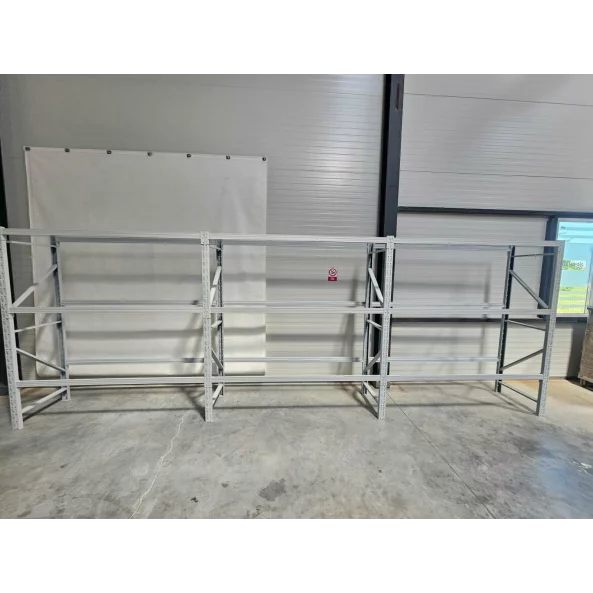 Raft profesional alb pentru depozitare anvelope L5800xl600xH2000, 1800 kg