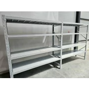 Estantería profesional blanca para almacenaje L3900x600xH2000, 1600 kg