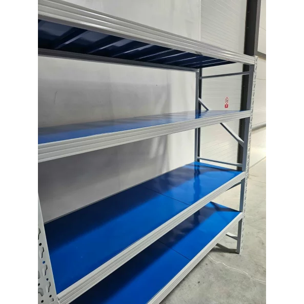 Професионален рафт за съхранение L2000x600xH2000, 800 кг