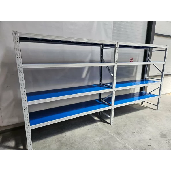 Професионален рафт за съхранение L3900x600xH2000, 1600 kg