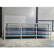 Професионален рафт за съхранение  L5800x600xH2000, 2400 кг.