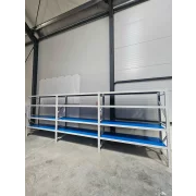 Професионален рафт за съхранение  L5800x600xH2000, 2400 кг.