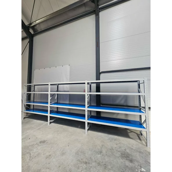 Професионален рафт за съхранение  L5800x600xH2000, 2400 кг.