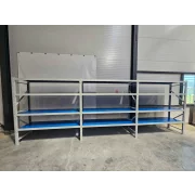 Професионален рафт за съхранение  L5800x600xH2000, 2400 кг.