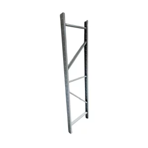 Bastidor blanco para estantería profesional 2000 x 600 200 kg / nivel 0,6 mm grosor