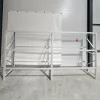 Raft profesional alb pentru depozitare anvelope L3900xl600xH2000, 1200 kg