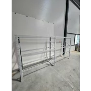 Raft profesional alb pentru depozitare anvelope L3900xl600xH2000, 1200 kg