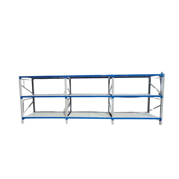 Професионален рафт за съхранение  L5800x600xH2000, 1800 кг.