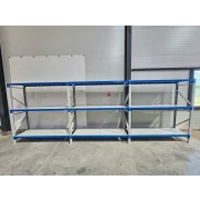 Професионален рафт за съхранение  L5800x600xH2000, 1800 кг.