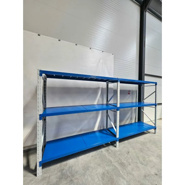 Raft profesional pentru depozitare L3900xl600xH2000, de 1200 kg