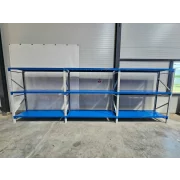 Професионален рафт за съхранение  L5800x600xH2000, 1800  кг.
