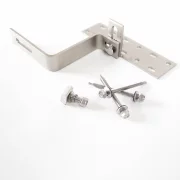 Clema reglabila pentru acoperis tigla compatibila cu sinele R19 / R22 (prindere laterala)
