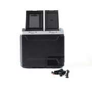 Автохладилник с компресор Smart Cooler, с Bluetooth, двойна зона на охлаждане, капацитет 60L, вградена батерия, включена еко такса.