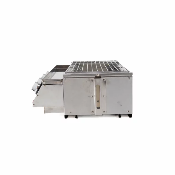 Скара - JDCLX-02, 4 горелки, газ, размери 560 X 410 X 170 mm, неръждаема стомана