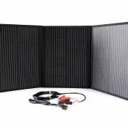 Panou solar portabil 100W, pliabil in 3 bucati, IP65 cu alimentare directă pentru frigidere auto, flexibil, pentru cabane, rulote, cort, camping