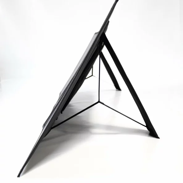 Panou solar portabil 100W, pliabil in 3 bucati, IP65 cu alimentare directă pentru frigidere auto, flexibil, pentru cabane, rulote, cort, camping