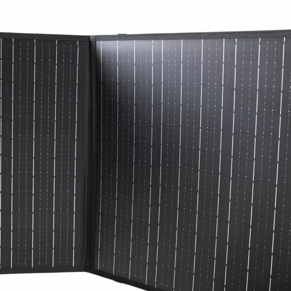 Panou solar portabil 200W, pliabil in 4 bucati, IP65 cu alimentare directă pentru frigidere auto, flexibil, pentru cabane, rulote, cort, camping