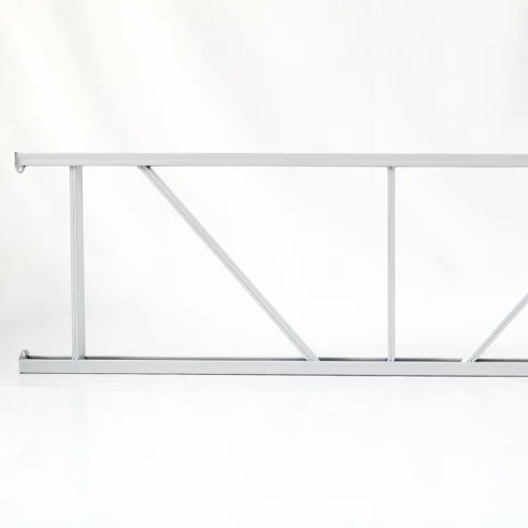 Fehér lábú professzionális polc 2000 x 600 200 kg / szint 0,6 mm vastagság