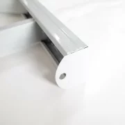 Fehér lábú professzionális polc 2000 x 600 200 kg / szint 0,6 mm vastagság