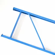 Bastidor azul para estanteria profesional 2000 x 600 300 kg / nivel 0,8 mm de grosor