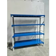 Професионален рафт за съхранение L2000x600xH2000, 800 кг
