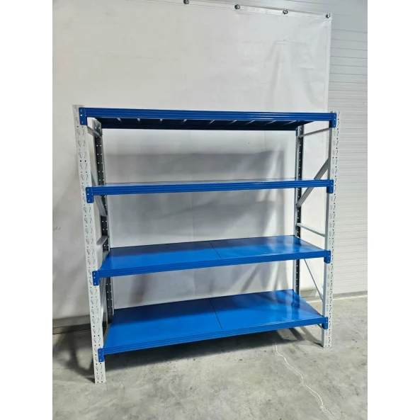Професионален рафт за съхранение L2000x600xH2000, 800 кг