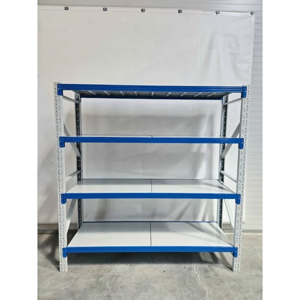 Професионален рафт за съхранение L2000x600xH2000, 800 кг